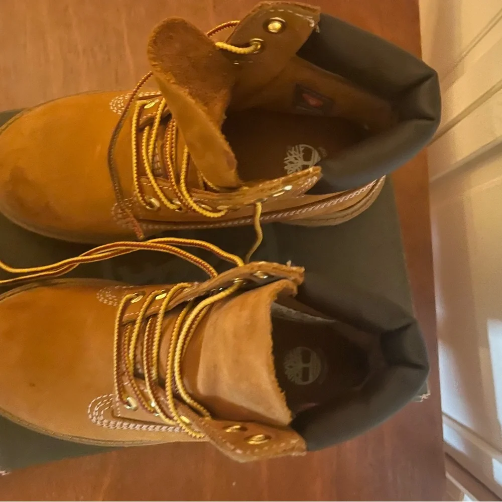 Timberland premium 6 in waterproof boot wheat nubuck - Toddler - Picture 4 of 6